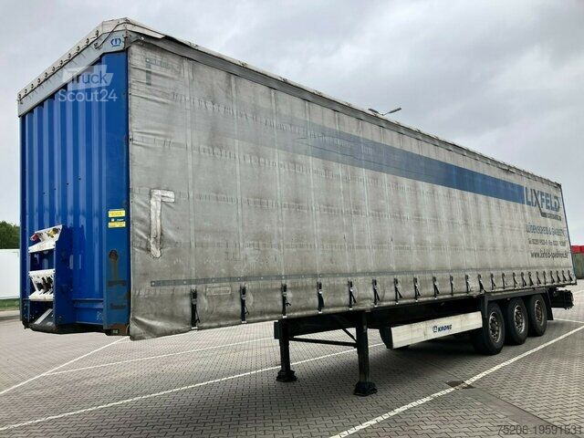 Semi-remorque bâchée Krone Profi Liner SDP 27 eLB4-CS