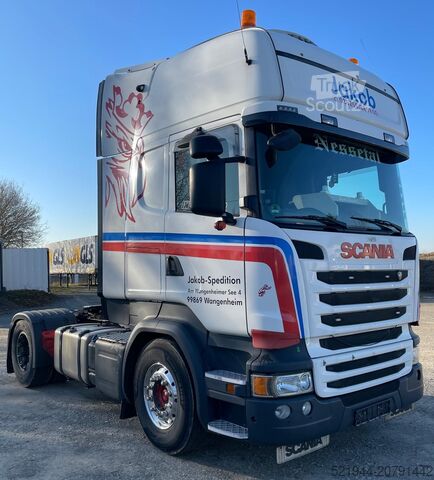 Standarta vilcējs SCANIA Scania R 490 Topline Retarder Standklima