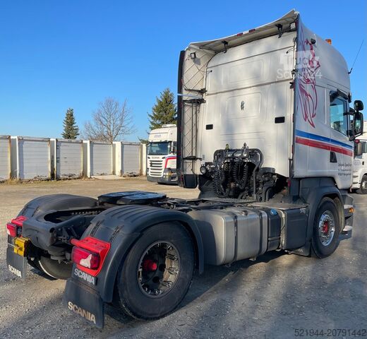 Standarta vilcējs SCANIA Scania R 490 Topline Retarder Standklima
