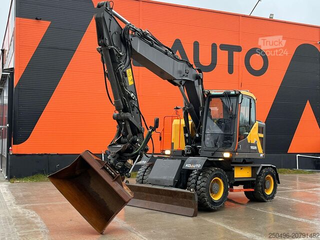 Ratinis ekskavatorius Volvo EWR 170 E ROTOTILT / AC / CENTRAL LUBRICATION