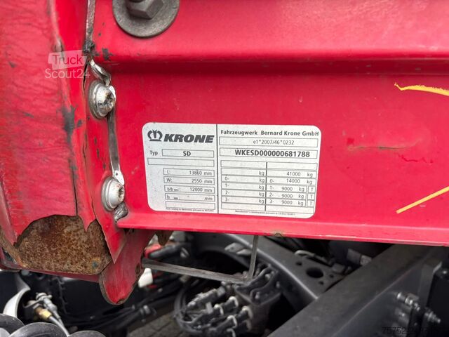 Prelate glisante Krone SD AS-1 en AS-3 Liftas NL Trailer APK/TUV 10-11...