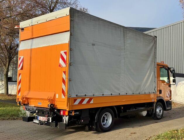 Camión plataforma con toldo MAN TGL 8.220 - 151 TKm - EURO5 - 1. Hand