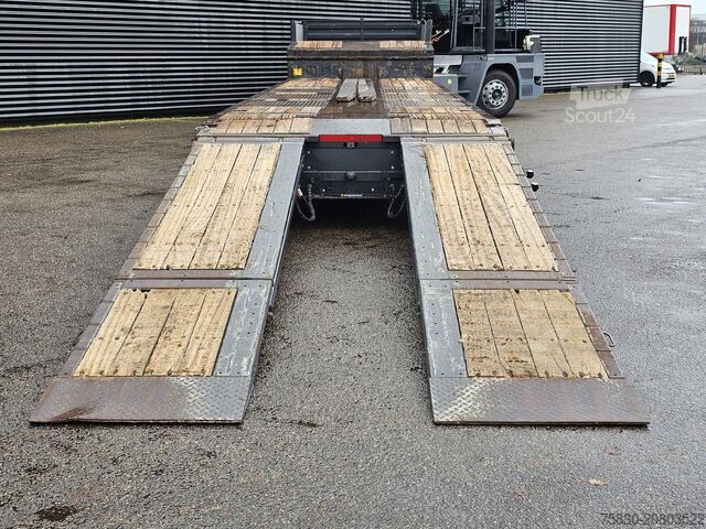 Dieplader Kassbohrer LB3E / 3 AXLE / HYDRAULIC RAMP / LIFT AXLE
