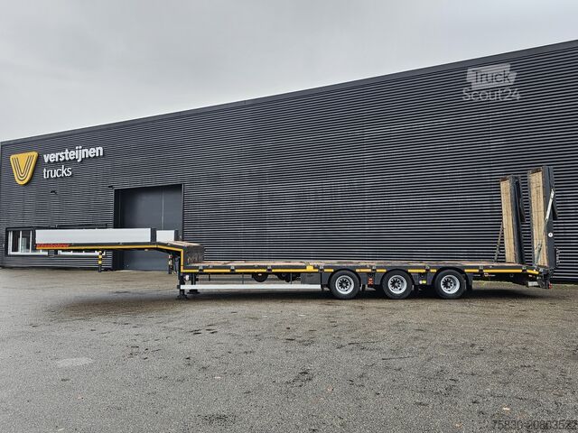 Dieplader Kassbohrer LB3E / 3 AXLE / HYDRAULIC RAMP / LIFT AXLE