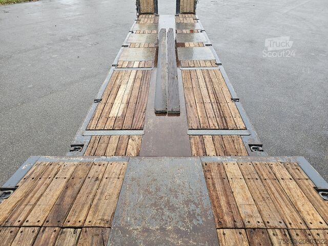 Dieplader Kassbohrer LB3E / 3 AXLE / HYDRAULIC RAMP / LIFT AXLE