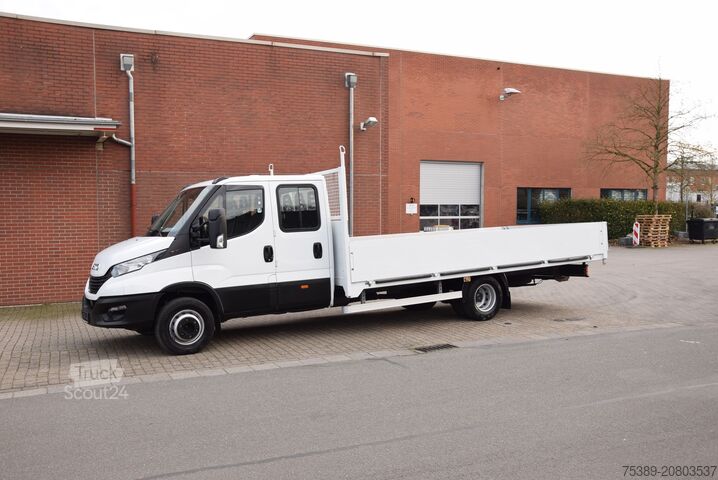 Pick-up bestelwagen Iveco Daily 70 C18 Doka Pritsche 7-Sitzer AHK 3,5 To