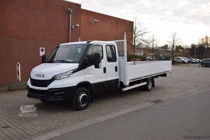 Pick-up bestelwagen Iveco Daily 70 C18 Doka Pritsche 7-Sitzer AHK 3,5 To