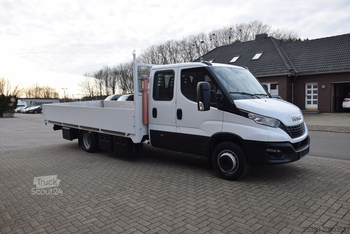 Pick-up bestelwagen Iveco Daily 70 C18 Doka Pritsche 7-Sitzer AHK 3,5 To