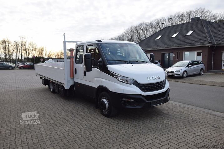 Pick-up bestelwagen Iveco Daily 70 C18 Doka Pritsche 7-Sitzer AHK 3,5 To