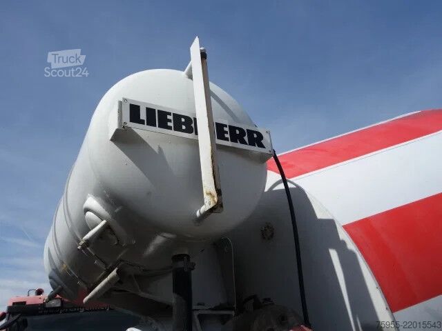 Licuadora MAN 32-364 LIEBHERR MIXER,STEEL SPRINGS,BIG AXEL