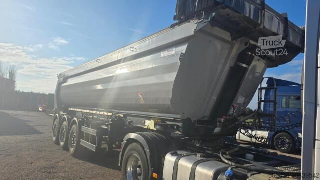 Semi-remorque benne Meiller KISA3