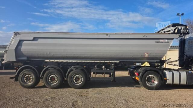 Semi-remorque benne Meiller KISA3