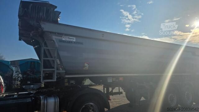 Semi-remorque benne Meiller KISA3