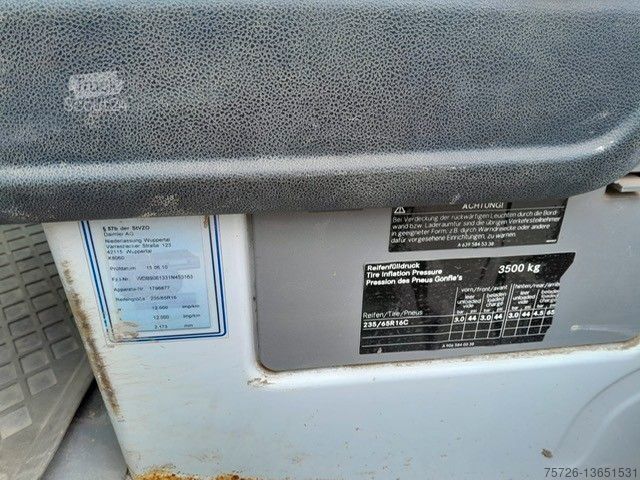 Pick-up van MERCEDES-BENZ 313CDI,Fahrgestell,Unfallschaden