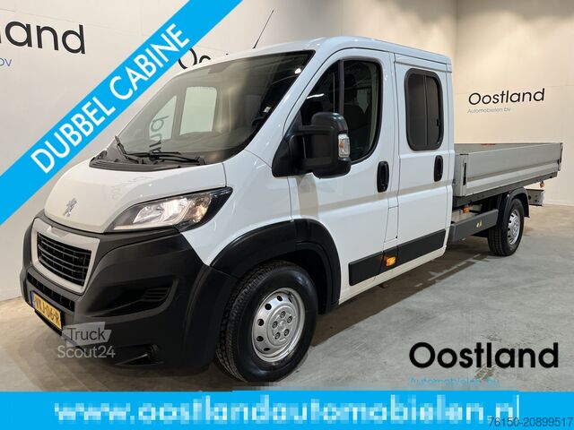 Furgonetă platformă cu cabină dublă Peugeot Boxer 2.2 BlueHDi 165 PK L4 Pro Zwaar DC Dubbel...