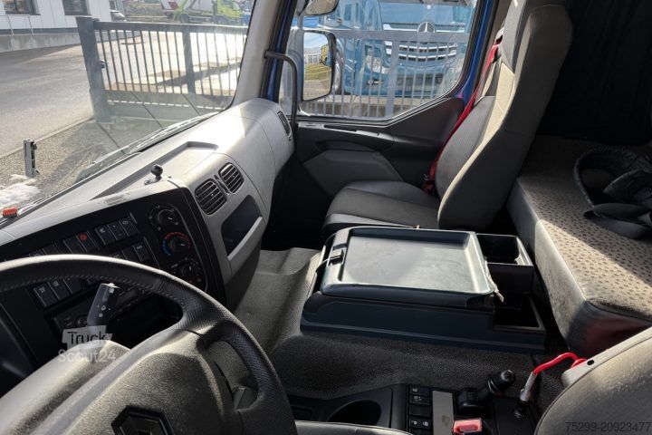 Jeřáb na nákladním automobilu Renault D Wide 18.380 4x2 F135A.22 / Swiss-Vehicle