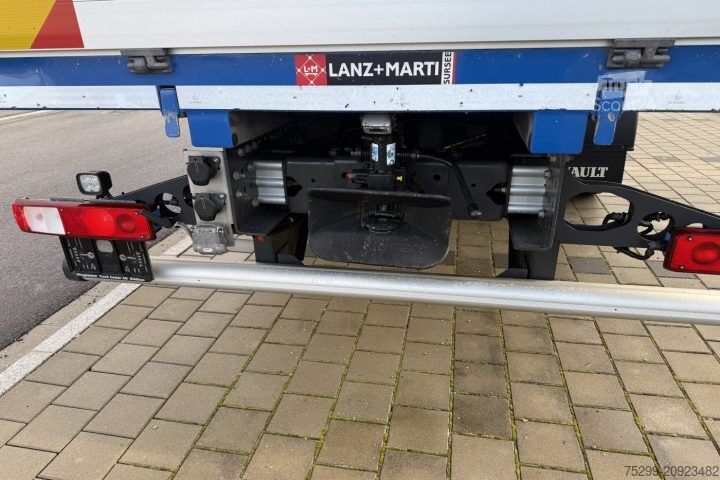 Jeřáb na nákladním automobilu Renault D Wide 18.380 4x2 PK 12002 EH / Swiss-Vehicle