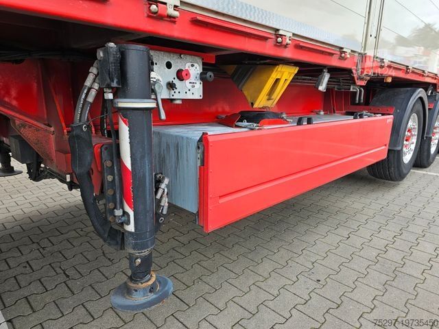 Semirimorchio aperto  Pritsche 10,50m + Palfinger PK30002 / Lenkachse