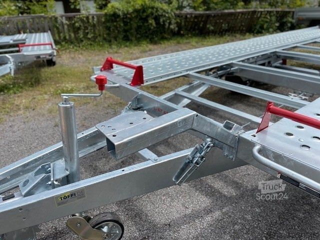 Reboque porta-carros PONGRATZ L-AT 470 T-K 3.500kg - Kippbar! - 470x202cm