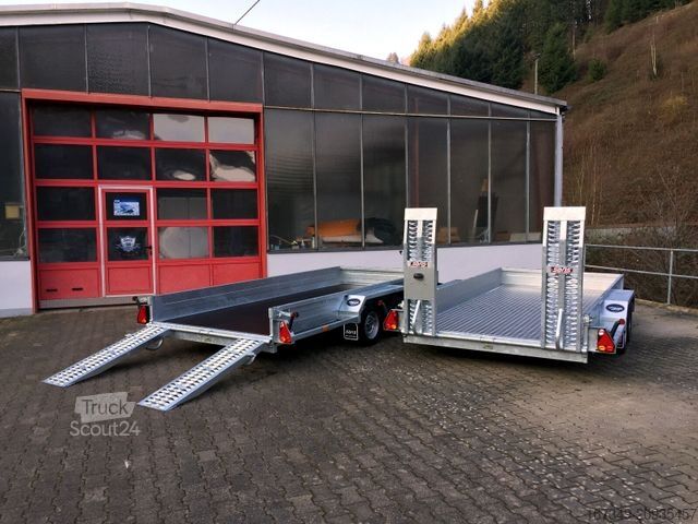 Remolque de automóvil SARIS Magnum Maxx 350 - 406 x 182 cm Baggertransporter