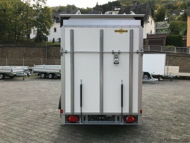 Причіп-фургон HUMBAUR HK 203015-18P Kofferanhänger mit Heckrampe!