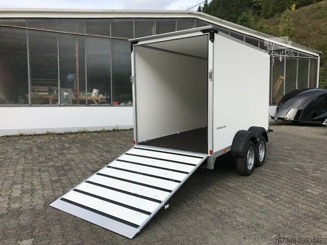 Причіп-фургон HUMBAUR HK 203015-18P Kofferanhänger mit Heckrampe!