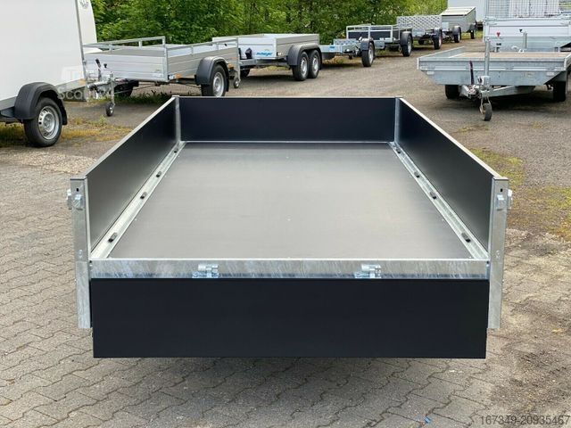 Autós utánfutó SARIS PL 256 150 1500 kg Black Edition