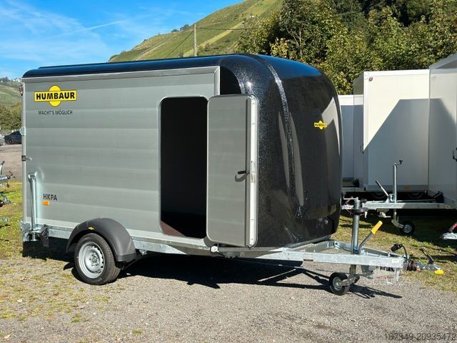 Причіп для мотоцикла HUMBAUR HKPA 153217 - Design Motorradanhänger Alu/Poly