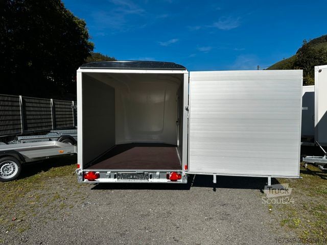 Причіп для мотоцикла HUMBAUR HKPA 153217 - Design Motorradanhänger Alu/Poly