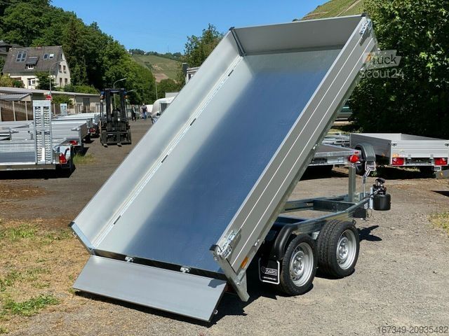 Üç yöne devirmeli römork SARIS Heckkipper K1 276 170 2700 kg elektrisch kippbar