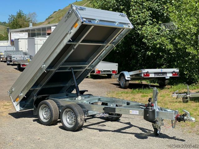 Üç yöne devirmeli römork SARIS Heckkipper K1 276 170 2700 kg elektrisch kippbar