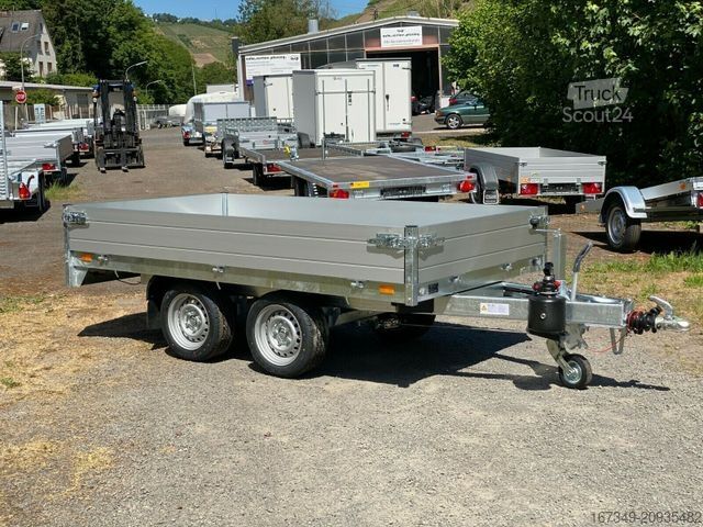 Üç yöne devirmeli römork SARIS Heckkipper K1 276 170 2700 kg elektrisch kippbar