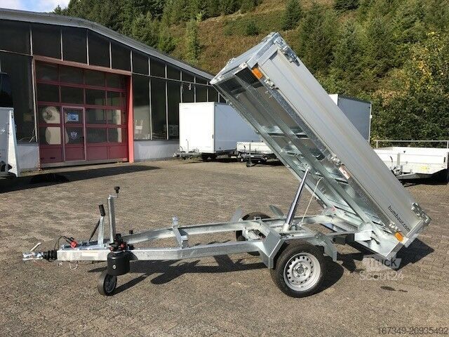 Трьохсторонній самоскидний причіп HUMBAUR HUK 152314 - kompakter Rückwärtskipper!