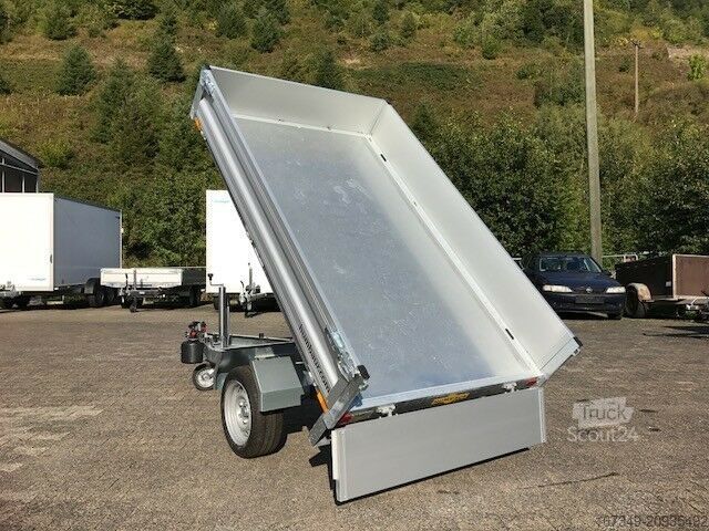 Трьохсторонній самоскидний причіп HUMBAUR HUK 152314 - kompakter Rückwärtskipper!