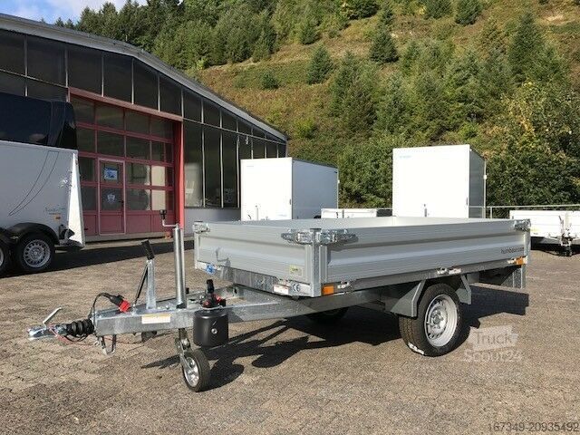 Трьохсторонній самоскидний причіп HUMBAUR HUK 152314 - kompakter Rückwärtskipper!