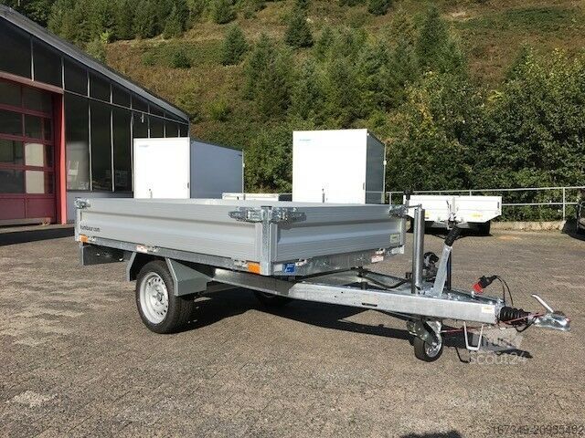 Трьохсторонній самоскидний причіп HUMBAUR HUK 152314 - kompakter Rückwärtskipper!