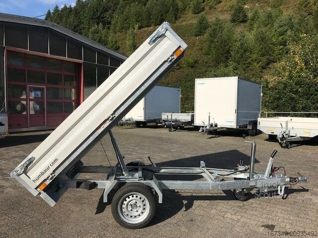 Трьохсторонній самоскидний причіп HUMBAUR HUK 152314 - kompakter Rückwärtskipper!