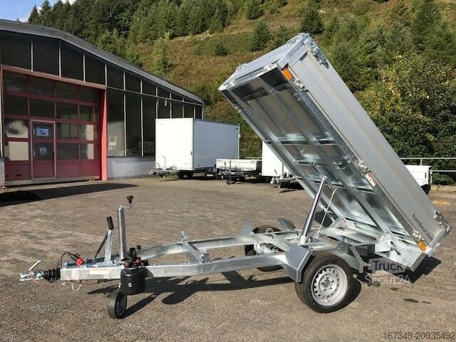 Трьохсторонній самоскидний причіп HUMBAUR HUK 152314 - kompakter Rückwärtskipper!