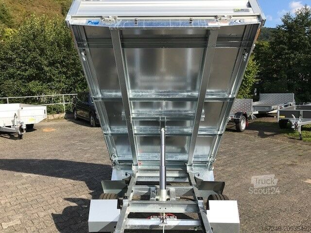 Трьохсторонній самоскидний причіп HUMBAUR HUK 152314 - kompakter Rückwärtskipper!