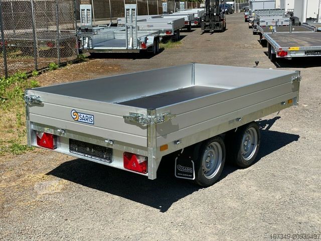 Remorque ouverte SARIS PL 276 150 2000 kg - mit niedrig Fahrwerk