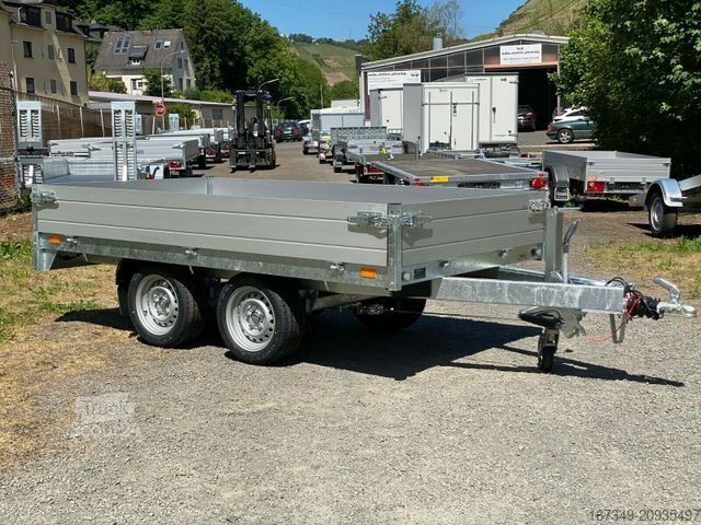 Remorque ouverte SARIS PL 276 150 2000 kg - mit niedrig Fahrwerk