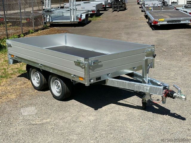 Remorque ouverte SARIS PL 276 150 2000 kg - mit niedrig Fahrwerk