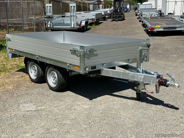 Remorque ouverte SARIS PL 276 150 2000 kg - mit niedrig Fahrwerk