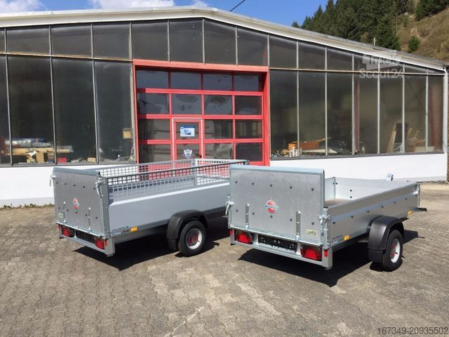 Autopiekabe STEMA Rex 25 - kompakter Kippanhänger mit Auffahrrampe