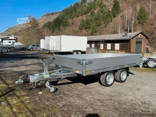 Üç yöne devirmeli römork SARIS K1 306 170 2700 E elektrisch mit Rampenschächten