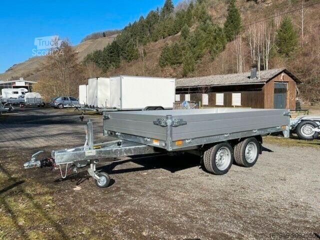 Üç yöne devirmeli römork SARIS K1 306 170 2700 E elektrisch mit Rampenschächten