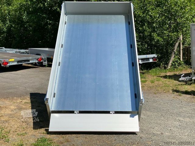 Üç yöne devirmeli römork SARIS Heckkipper - K1 276 170 2700 kg mit Handpumpe