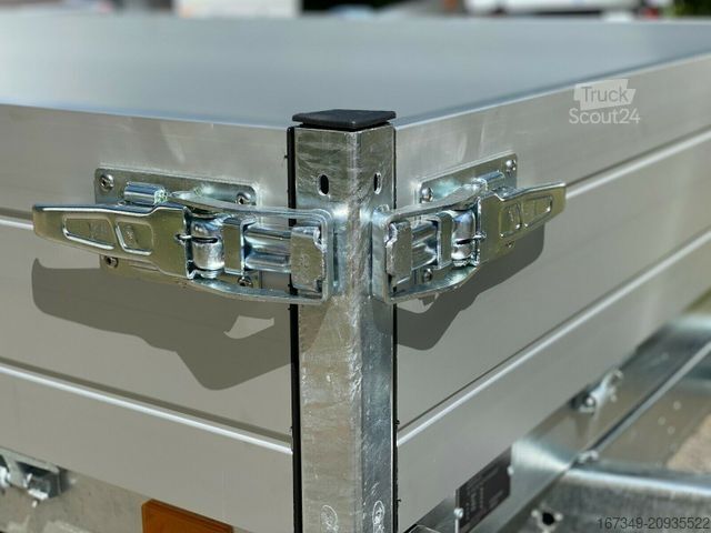 Rimorchio ribaltabile a tre lati SARIS Heckkipper - K1 276 150 2000 kg mit Handpumpe