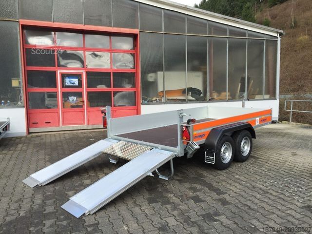 Rimorchio a pianale ribassato WM MEYER MB 3535/185 Maschinentransporter - hohe Nutzlast