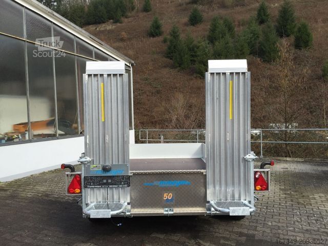 Rimorchio a pianale ribassato WM MEYER MB 3535/185 Maschinentransporter - hohe Nutzlast